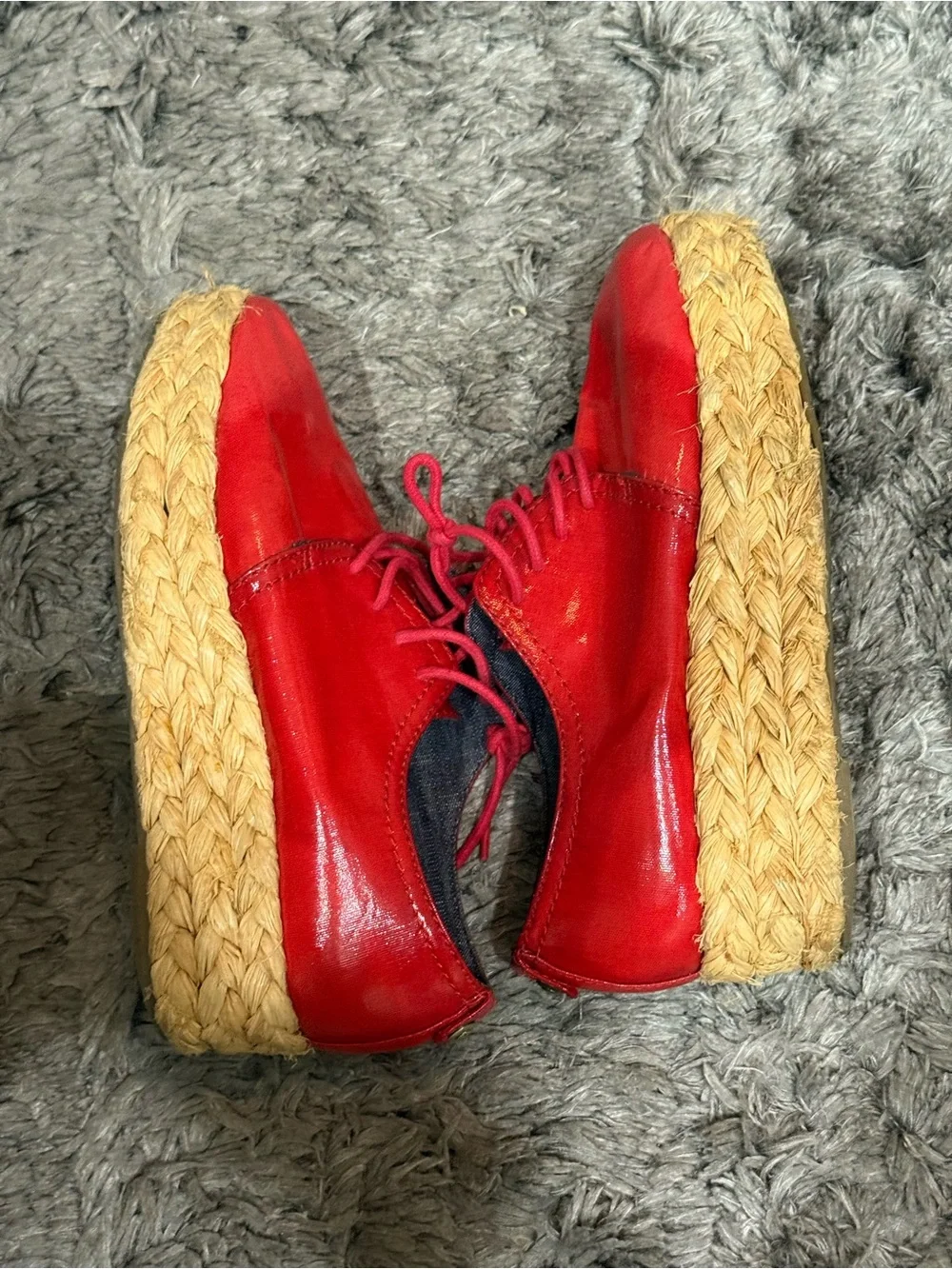 Calvin Klein Keri Platform Espadrille Oxfords